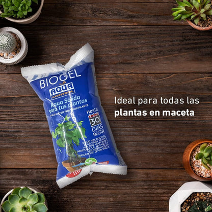 Pack 10x Gel de Riego Biogel Aqua Control 200 ml