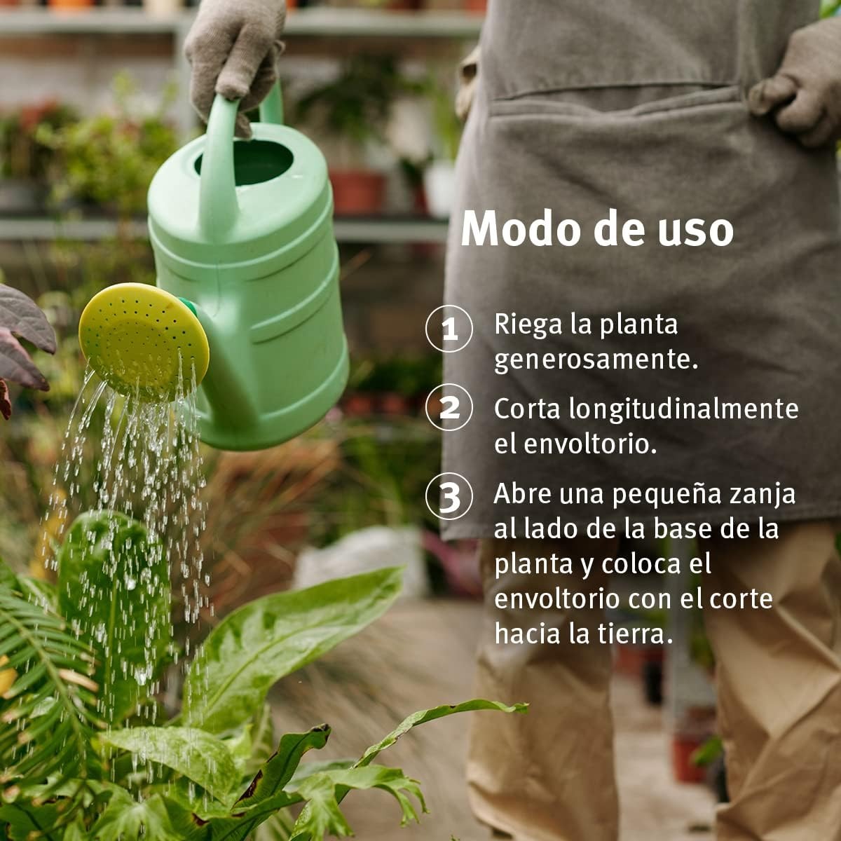 Pack 10x Gel de Riego para Plantas Aqua Control 400 ml