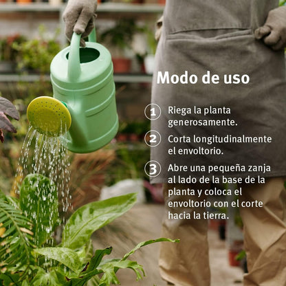Pack 10x Gel de Riego para Plantas Aqua Control 400 ml