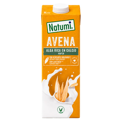 Pack 12x Bebida de Aveia e Algas Marinhas Natumi BIO 1 L