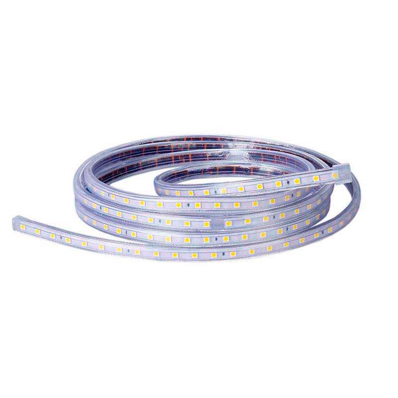 Tira Led 220v Smd5050, 60led/m, 1 Metro, Blanco Cálido_0