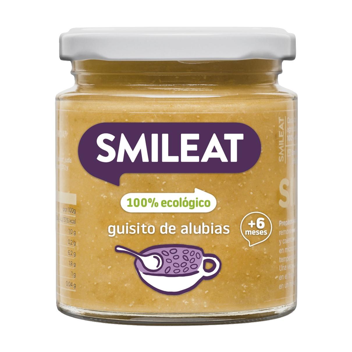 Pote para estufado de feijão biológico Smileat, 230 g