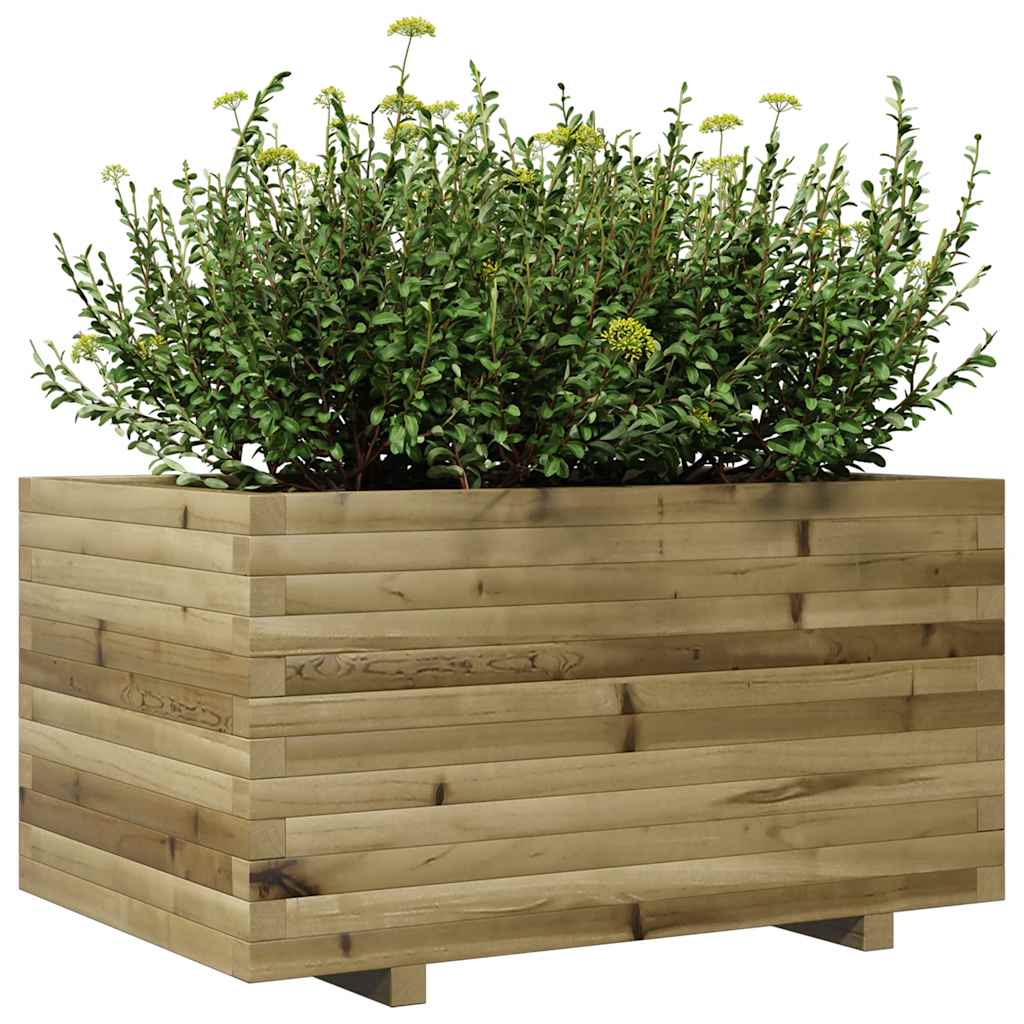 Jardinera Madera De Pino Impregnada 90x60x49,5 Cm_3
