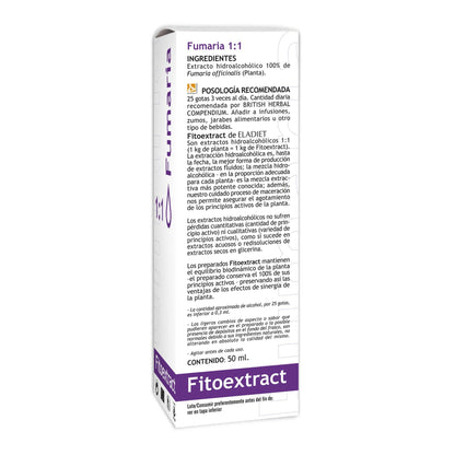 Fitoextract Fumaria Eladiet 50 ml