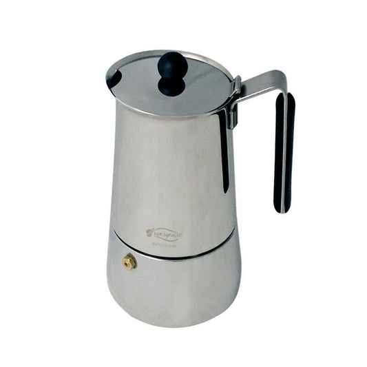 Cafetera 6 Tazas Acero Inox. Modelo Milan Ind Sg1782 San Ignacio_0