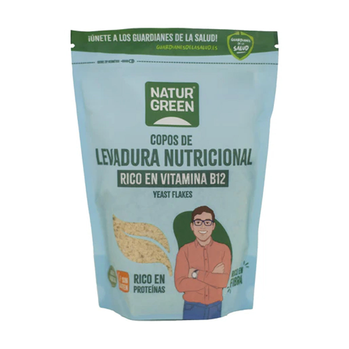 Levedura nutricional convencional em flocos NaturGreen 150 g