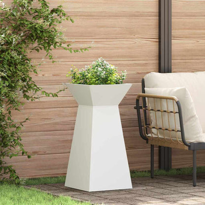Maceta Pilar 2 Uds. Blanco 35 X 35 X 73 Cm_1