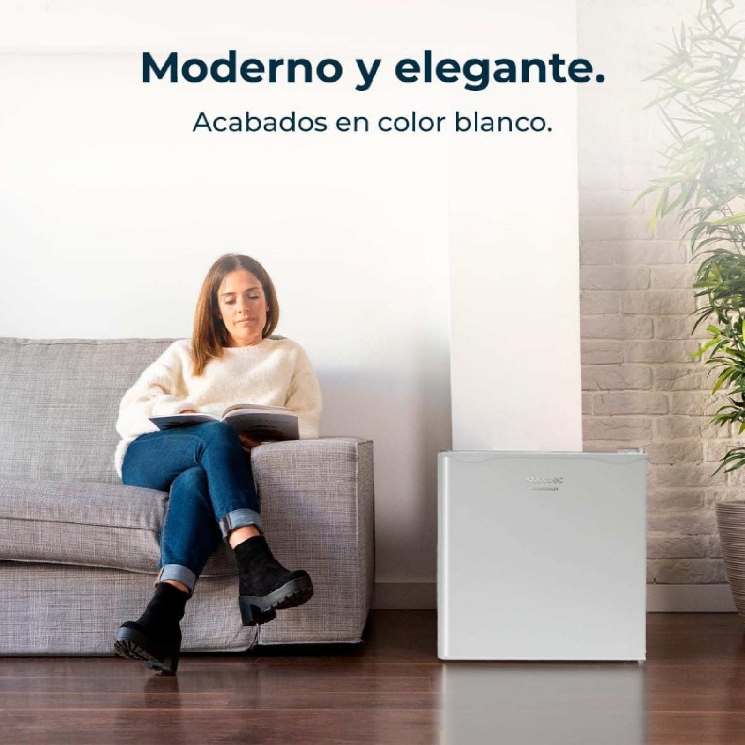 Cecotec Mini Frigorífico Grandcooler 20000 Silentcompress White E_4