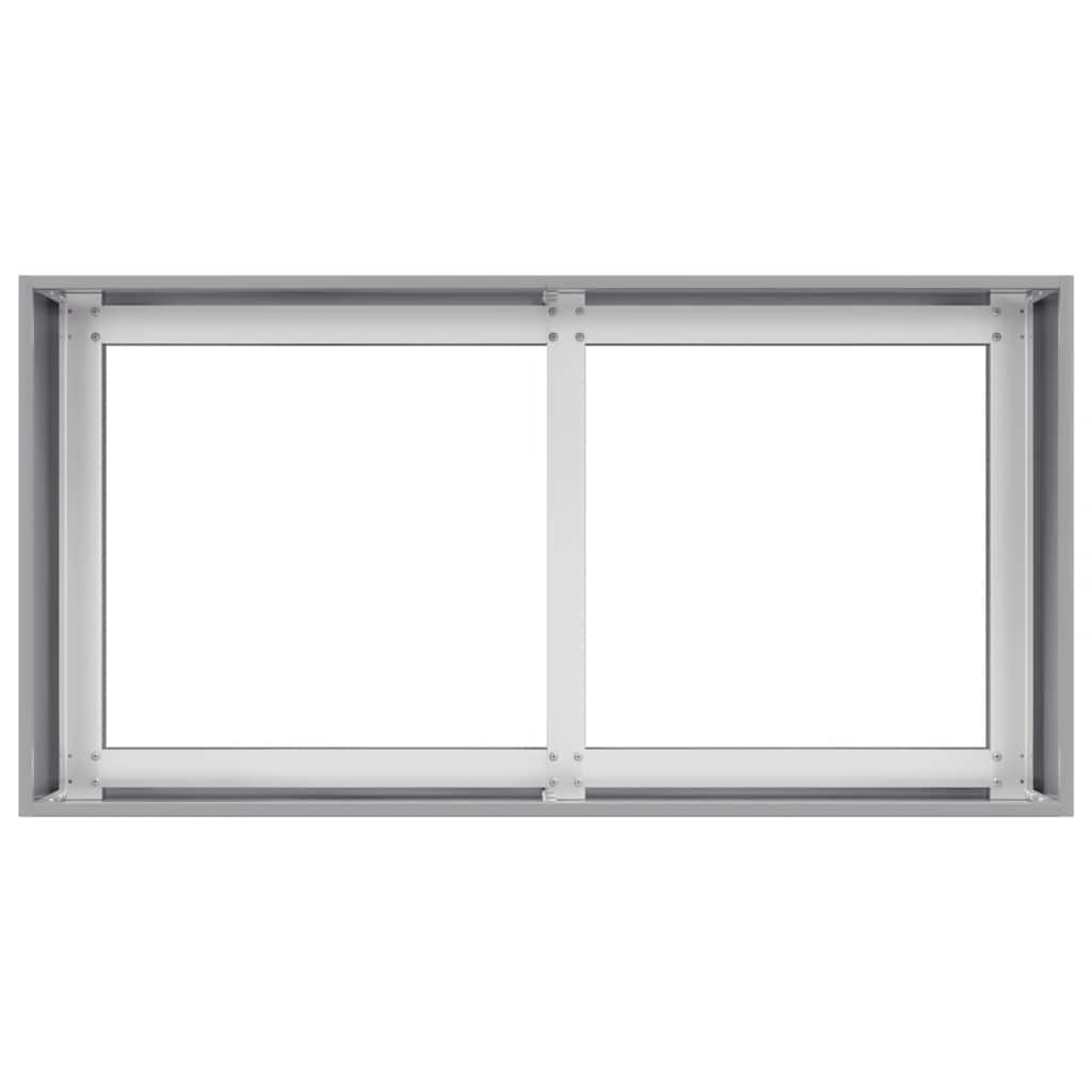 Jardinera 80x40x40 Cm De Acero Galvanizado_4