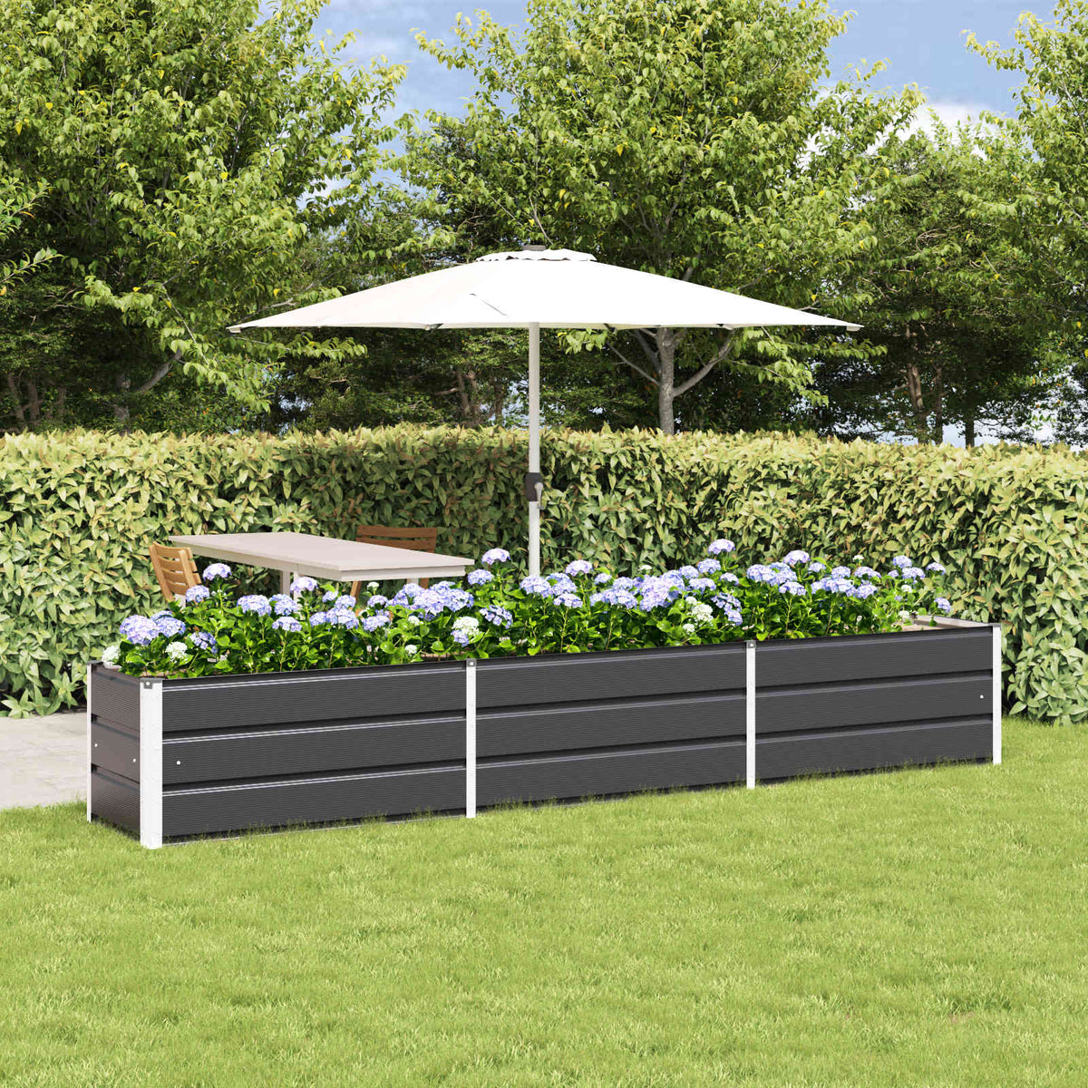 Jardinera Antracita 290 X 50 X 45 Cm Acero Galvanizado_1
