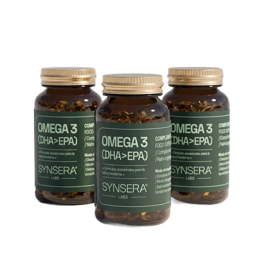 Pack 3 Botes Omega 3 (dha > Epa) 90 Cápsulas Synsera Labs_0
