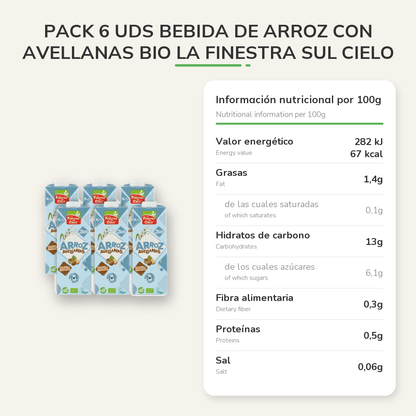 Información nutricional