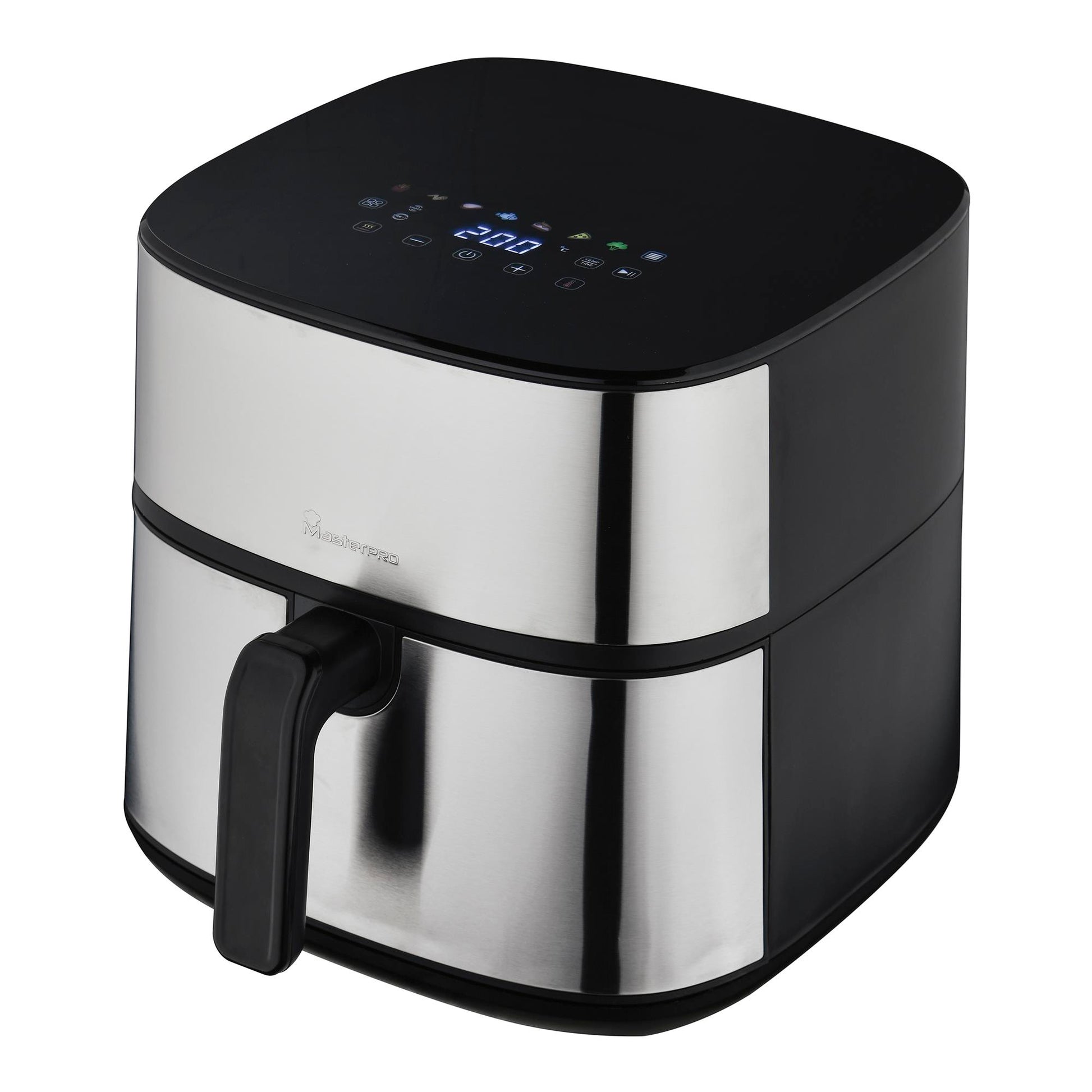 Freidora De Aire 8l 2000w Masterpro Surround 800 Con Led Táctil Y 11 Programas_0