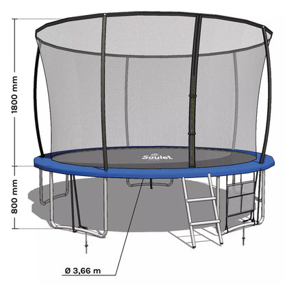 Cama elástica para exteriores Soulet 366 cm