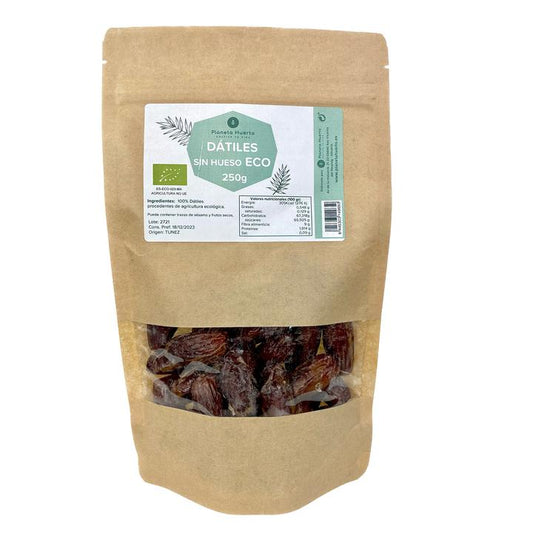 Tâmaras sem caroço biológicas Planeta Huerto 250 g