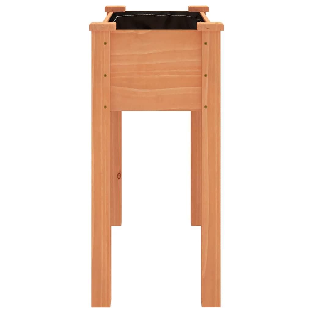 Jardinera Con Forro Interior Madera Abeto Marrón 71x37x76 Cm_4
