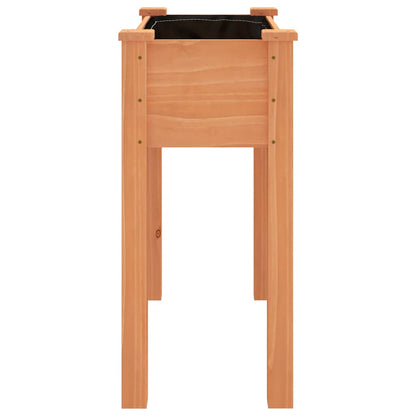 Jardinera Con Forro Interior Madera Abeto Marrón 71x37x76 Cm_4