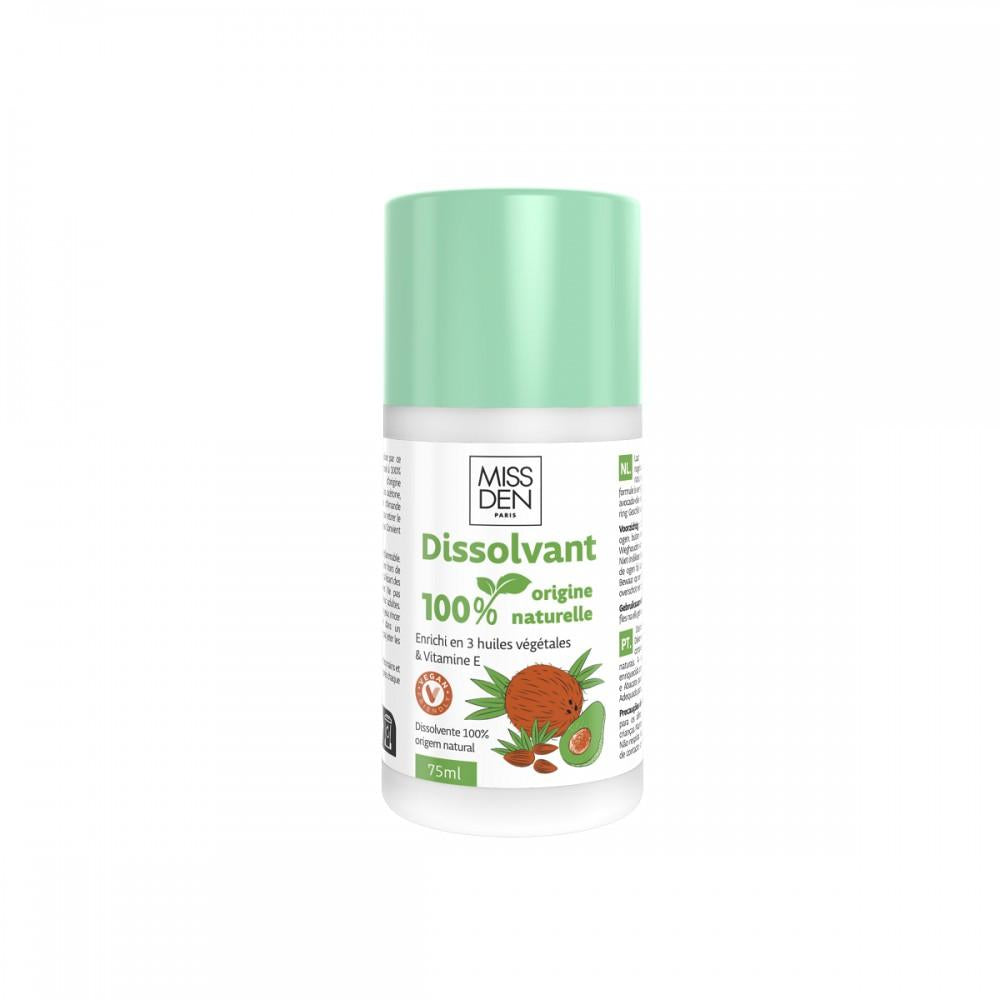 Removedor de verniz 100% natural, Miss Den Paris