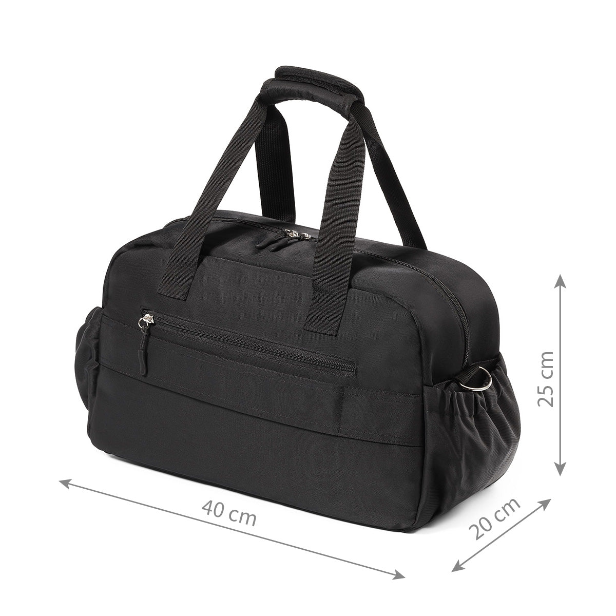 Bolso De Viaje Maternal Negro_4