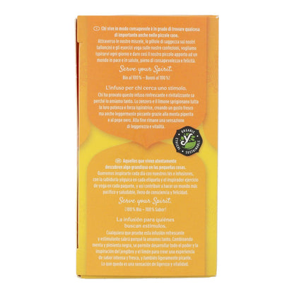 Yogi Tea Gengibre e Limão Biológicos, 17 saquetas