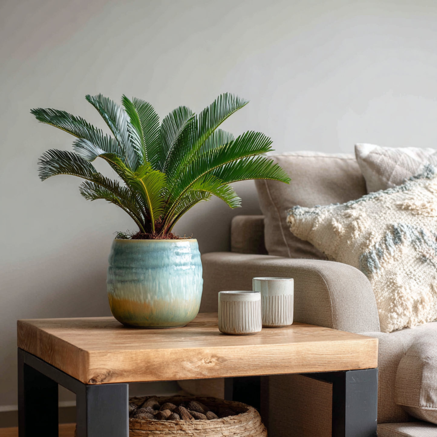 Palma De Sagú - Cycas Revoluta - Altura 45-60cm - ⌀15cm_4