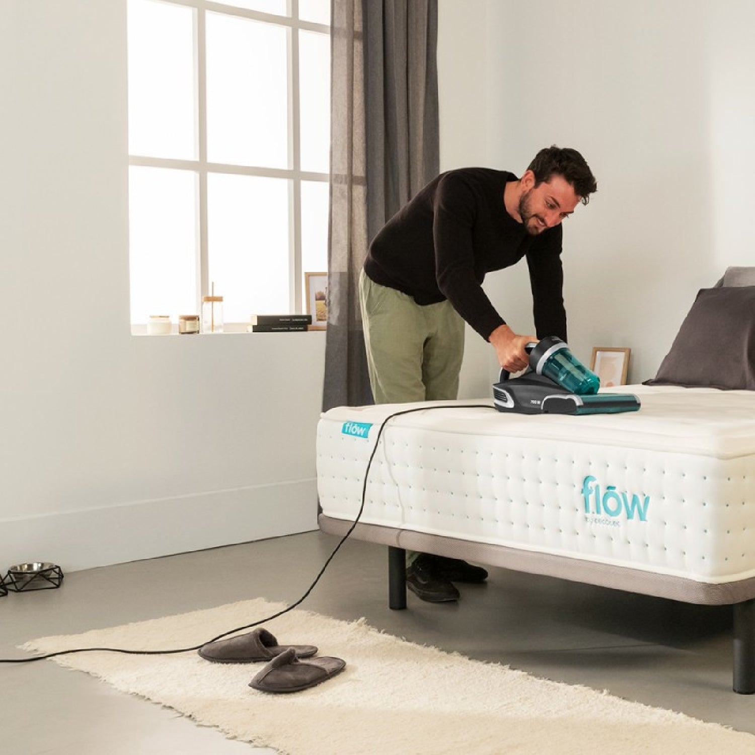 Cecotec Aspirador De Colchones Y Tapicerías Conga Popstar 7000 Mattress. 700 W 12 Kpa De Poder De Succión Incluye Luz Ul_3