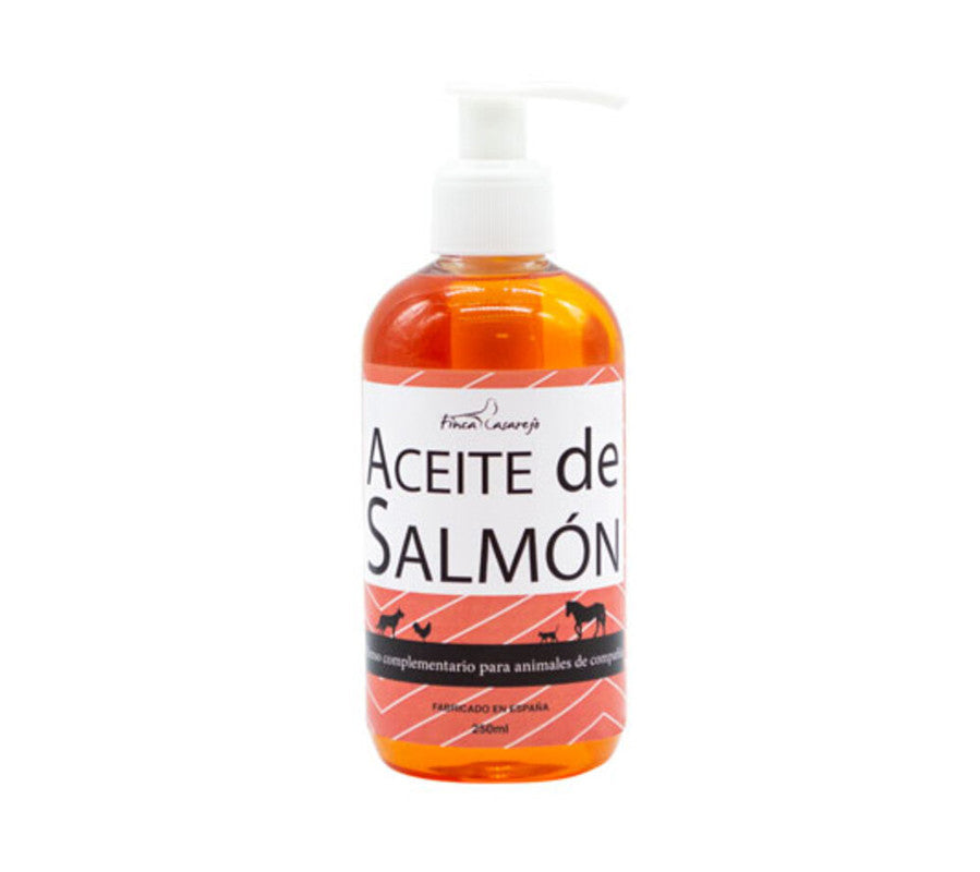 Aceite De Salmón Para Perros, Gatos, Caballos (250 Ml) | Rico En Omega 3, 6 Y 9 Piel, Pelaje Y Plumaje Saludable_0