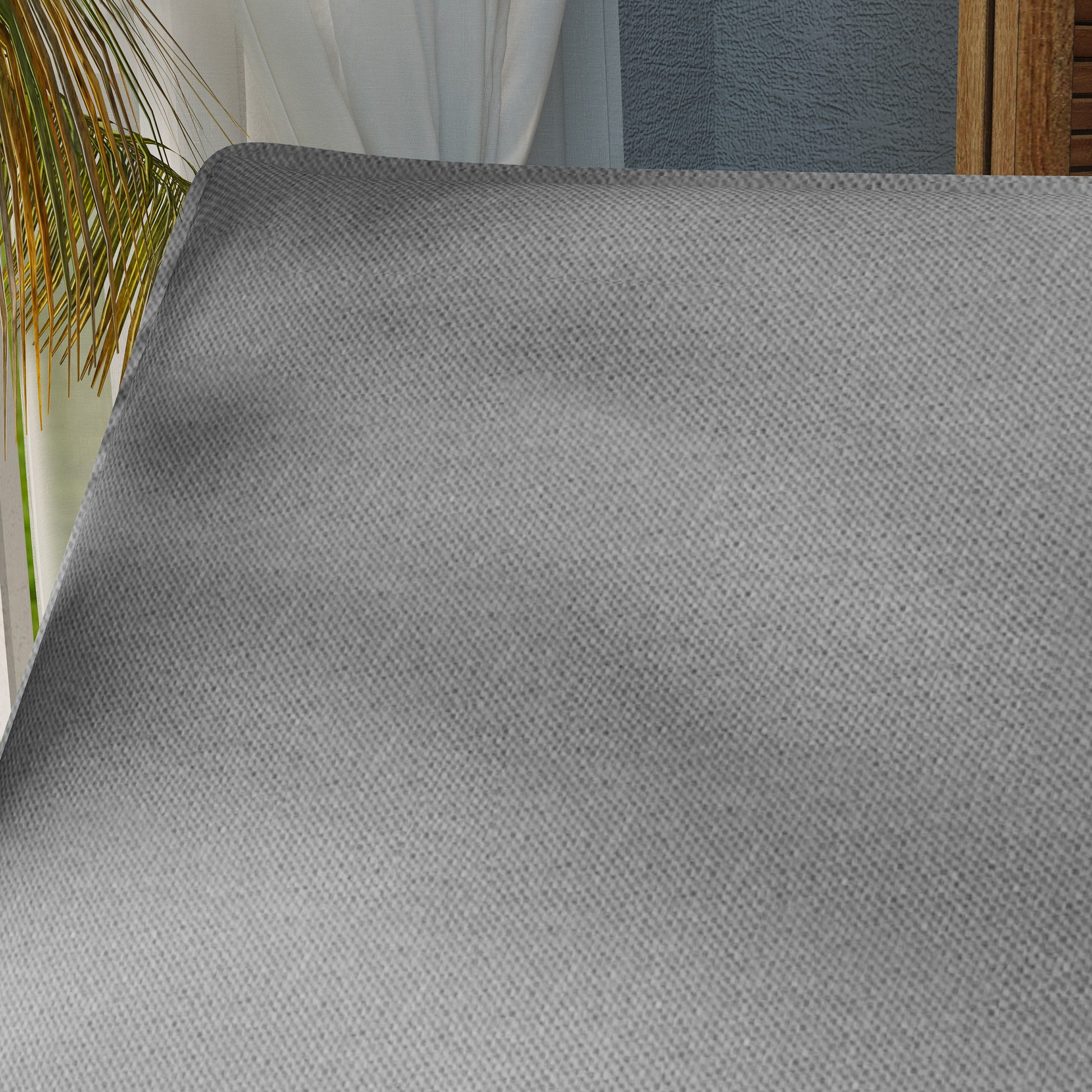 Outsunny Pack 2 Cojines Para Tumbonas Plegables 193x58x6 Cm Gris_4