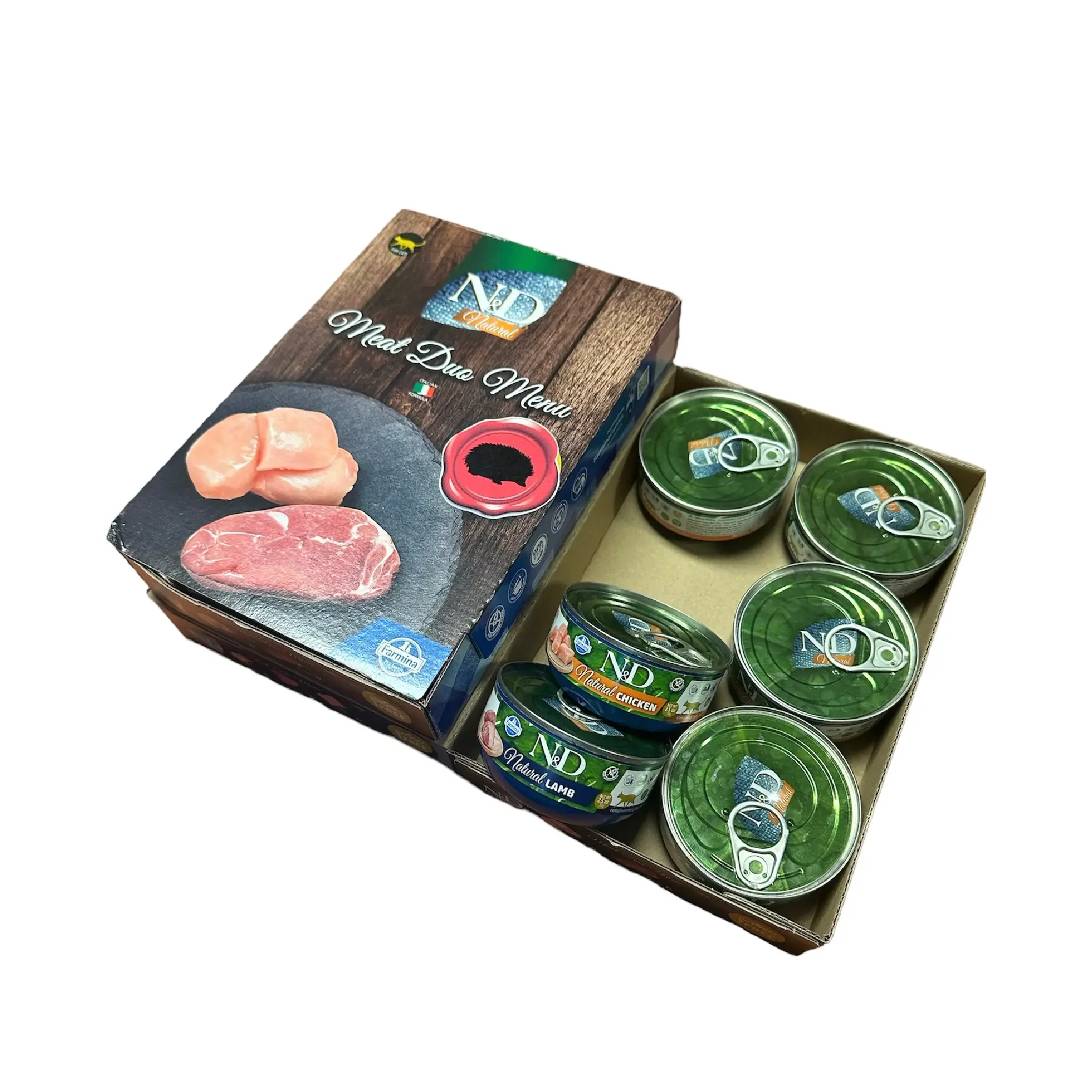 ND cat Natural Meat Duo Farmina 6x70 g Alimento húmido Farmina para gatos