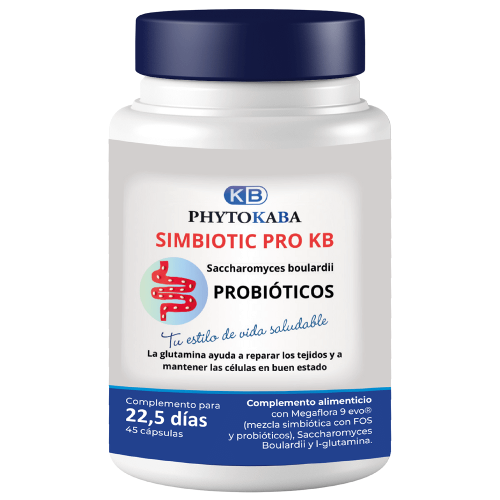 Simbiotic Pro Kb 45 Cápsulas Mezcla Probiótica. Flora Intestinal_0