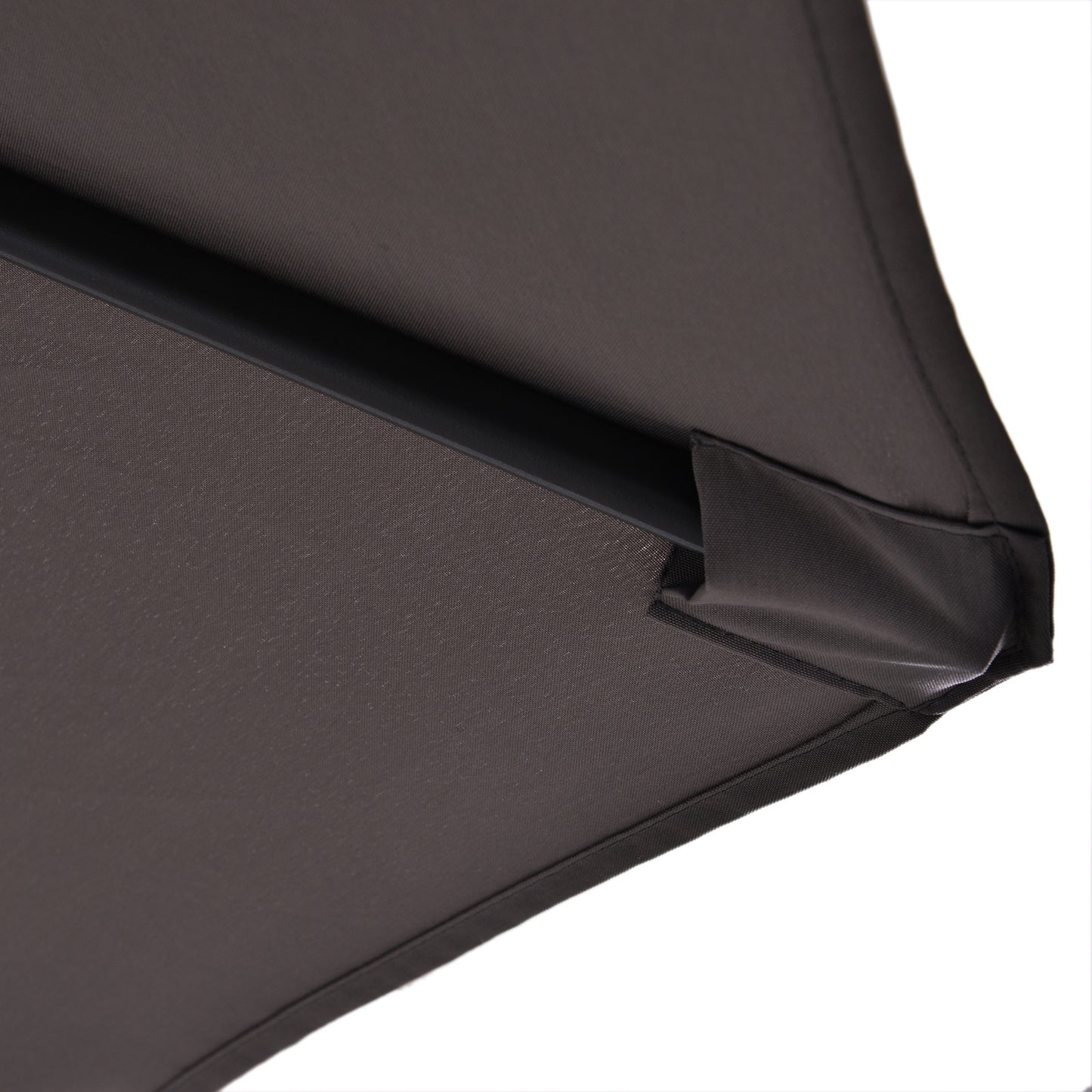 Outsunny Parasol De Jardín Doble Con Manivela 270x445x260 Cm Gris_3