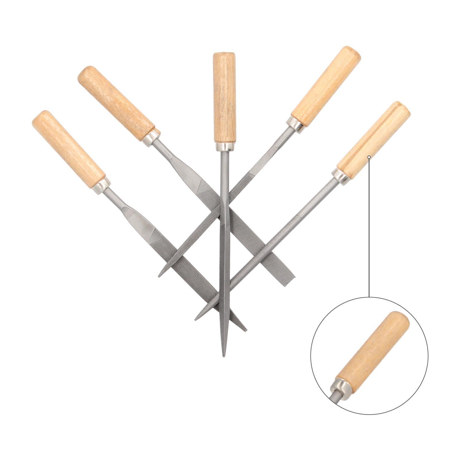 Juego Limas Hierro Pequeñas Surtido 6 Piezas_1