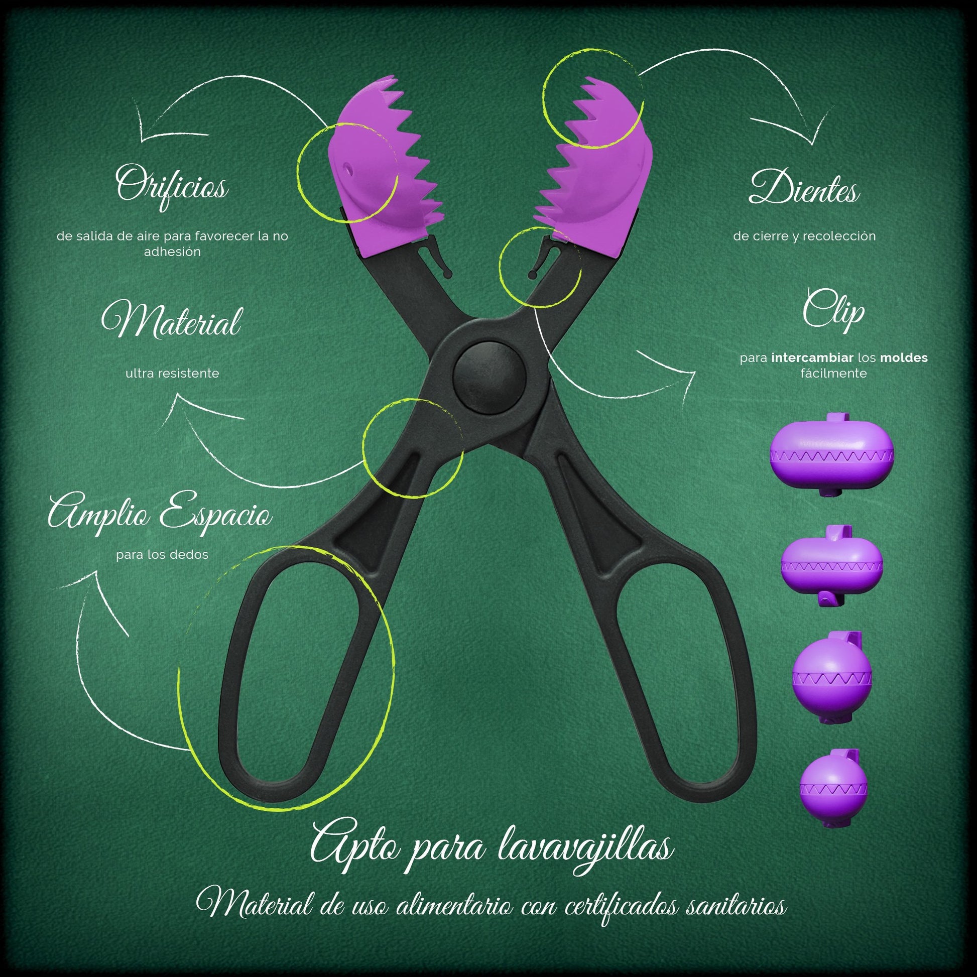 Pack De 3 Sartenes Ø20/24 Y 28 Cms + Utensilio Multiusos La Croquetera Con 4 Moldes
