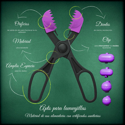 Pack De 3 Sartenes Ø20/24 Y 28 Cms + Utensilio Multiusos La Croquetera Con 4 Moldes