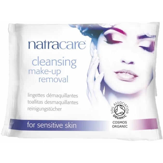 Toalhetes de limpeza orgânicos com aloé vera da Natracare, 20 unidades.