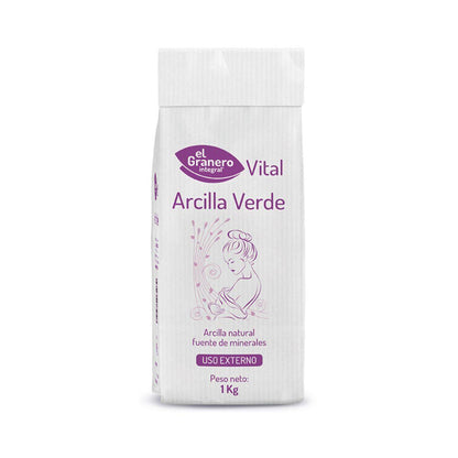 Argila Verde El Granero, 1kg