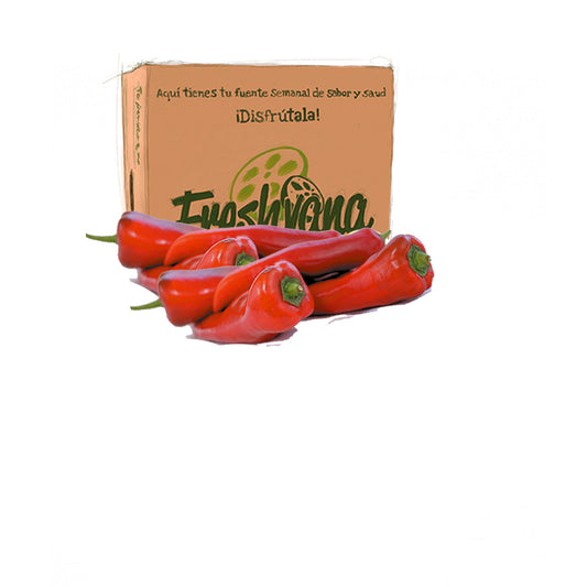 Caja De Pimiento Palermo Rojo Ecológico Freshvana 2.5 Kg_0