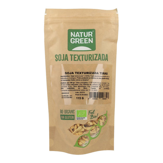 Tiras de Soja Texturizadas Orgânicas NaturGreen 115 g