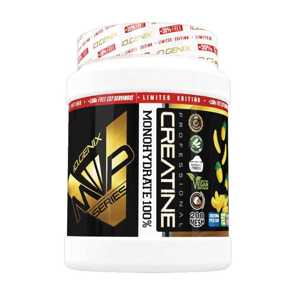 Creatina Micronizada 200 Mesh Edición Limitada - 650g - Platano Y Piña - Creatina Monohidrato - Io.genix_0