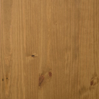 Aparador Con Puerta De Vidrio Flam Madera De Pino 80x40x80 Cm / Vetonek_3
