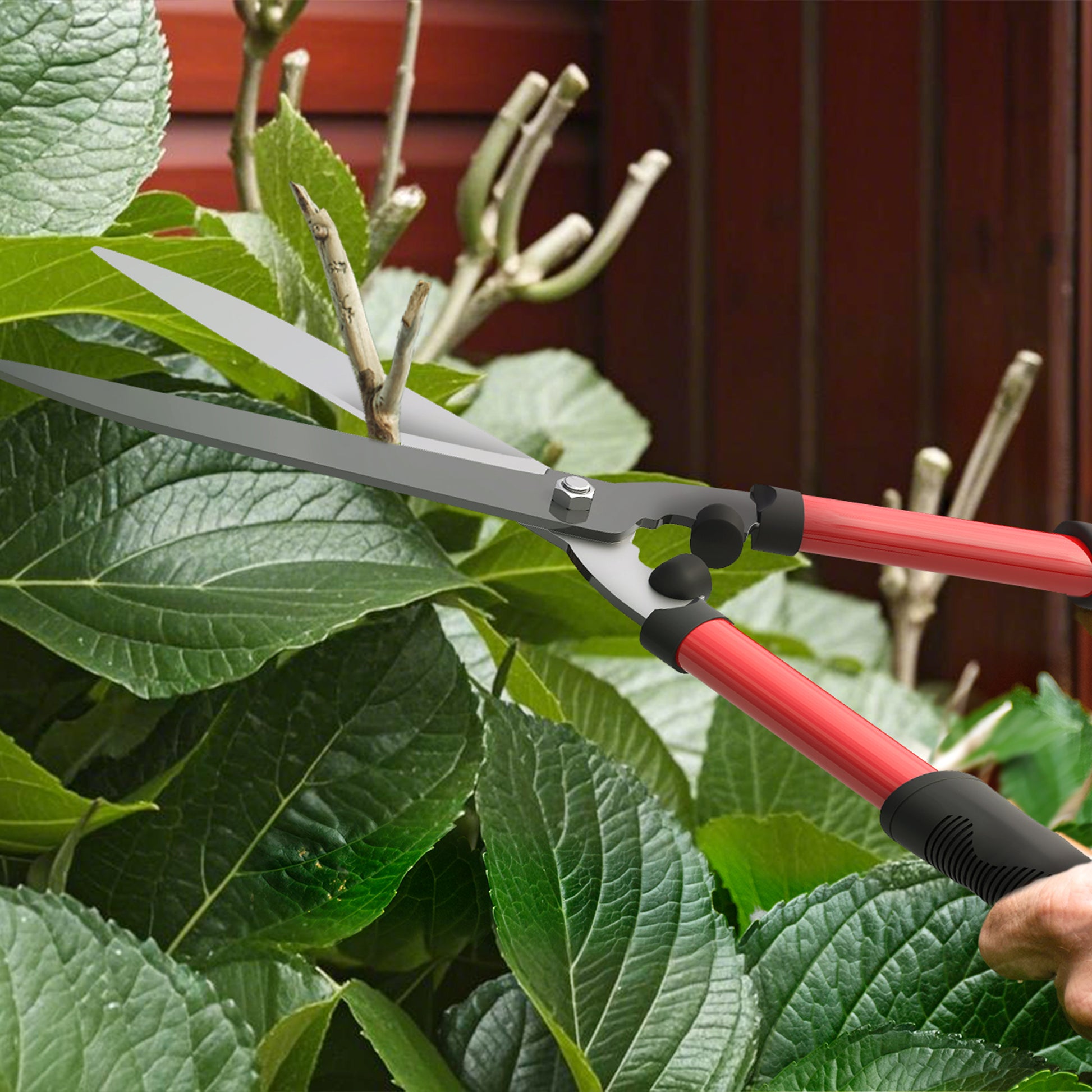 Outsunny Juego De Herramientas Jardinería De 3 Piezas Con Tijeras De Podar_3