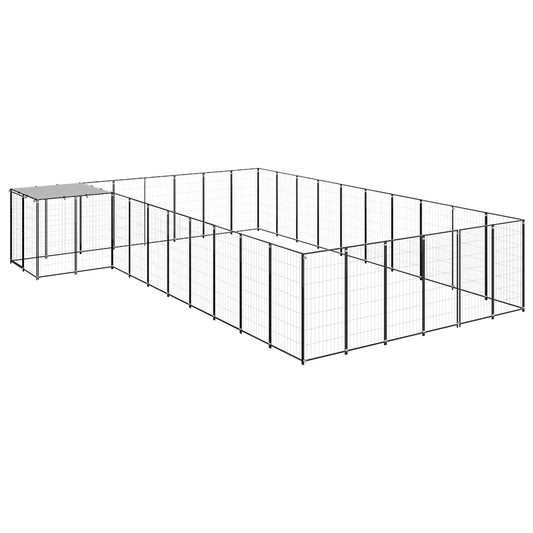 Perrera Negra 19,36 M² Acero_0