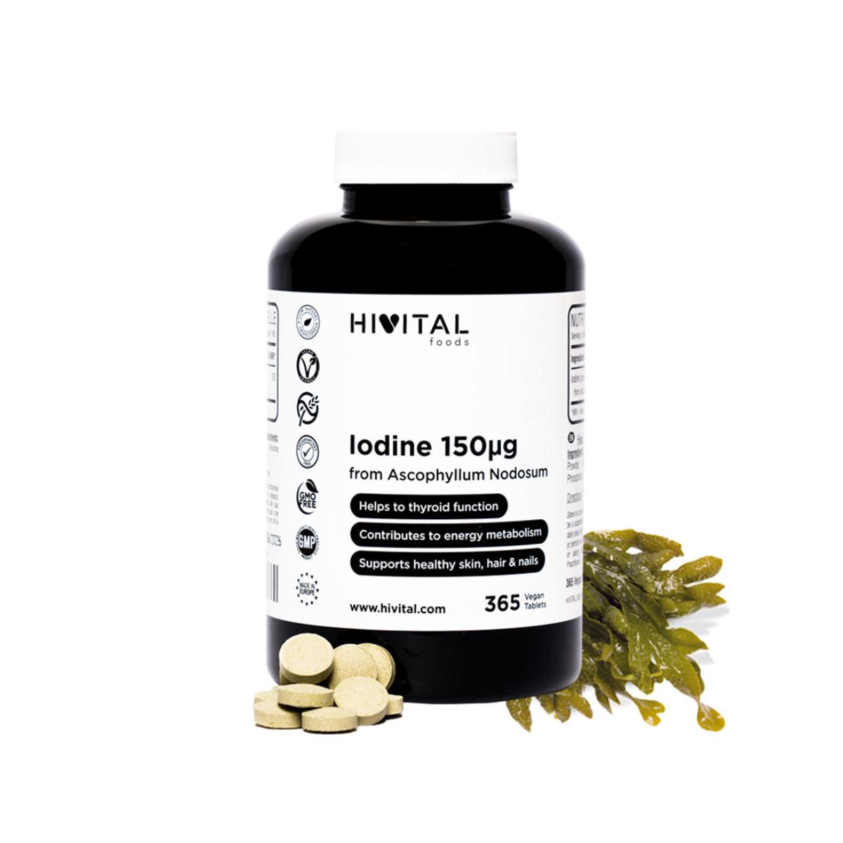 Cápsulas de Iodo Hivital 365