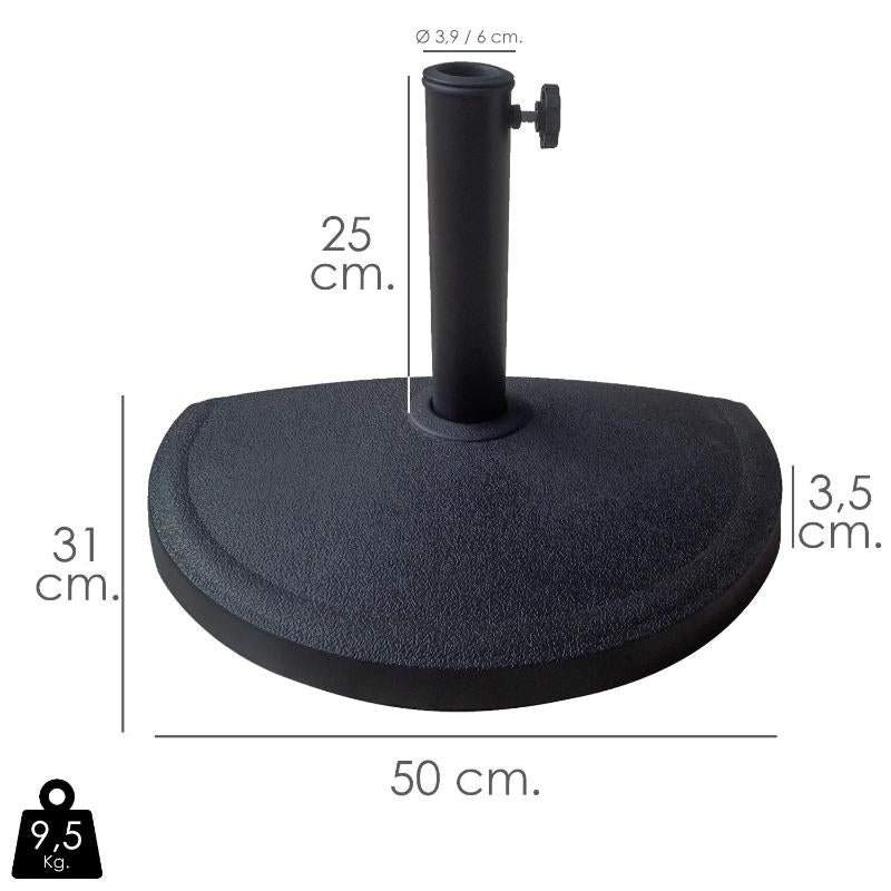 Base Sombrilla A Pared 50x31x25 Cm._1