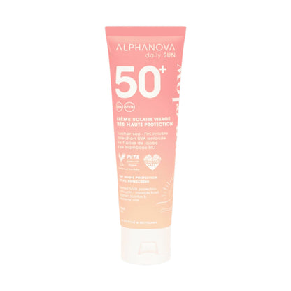 Solar facial daily sun FPS50+ Alphanova 50ml
