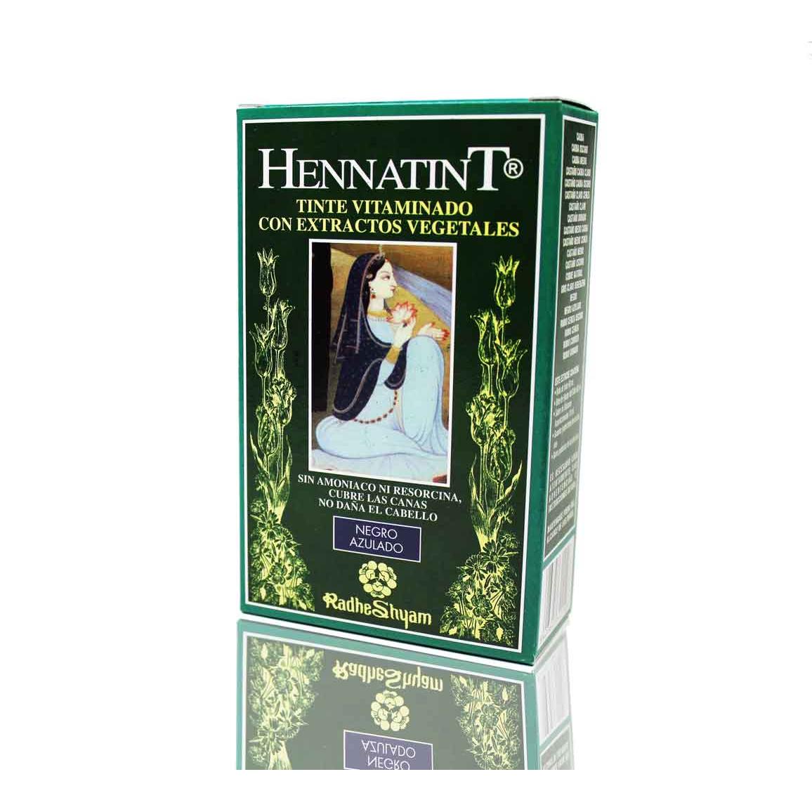 Radhe Hennatint Azul Preto 120 Ml Radhe