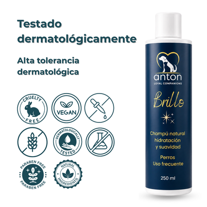 Champú natural para el cuidado del pelaje de perros – 250 ml_5