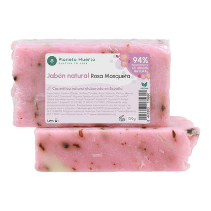 Sabonete natural à base de azeite e rosa mosqueta 100 g