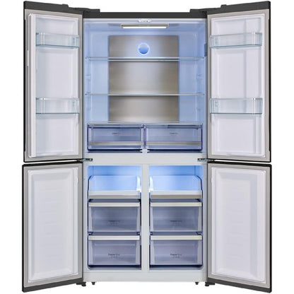 Cecotec Frigorífico 4 Puertas Bolero Coolmarket 4d 490 Dark E_3