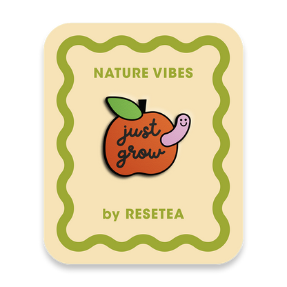 Just Grow Pin | Accesorio Moderno Y Original Para Chaquetas, Mochilas Y Bolsos_0